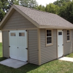 Mount Pleasant WI 12x16 Gable with Vinyl Siding